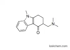 Molecular Structure of 132659-89-3 (3-Dimethylaminomethyl-1,2,3,4-tetrahydro-9-methylcarbazol-4-one)